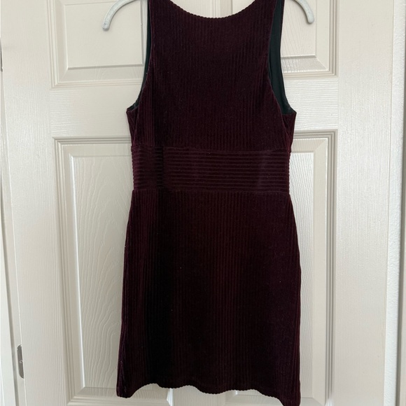 Free People Vivian Rib Velvet Mini Dress - Picture 2 of 4